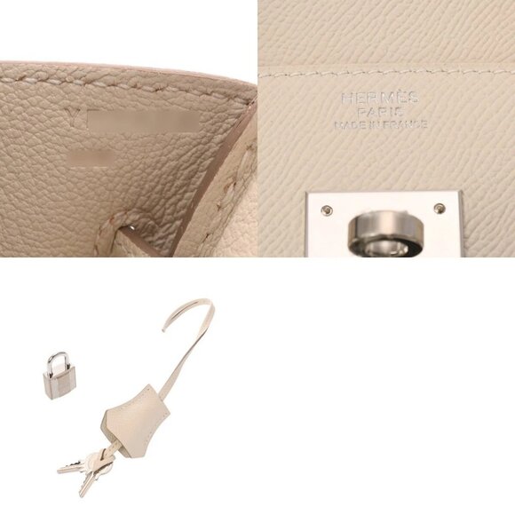 HERMES Birkin 30 Craie hand bag 802000159793000 - Picture 9 of 10